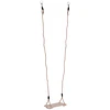 Baloiço infantil de madeira com assento de corda 40x16cm para adultos e crianças