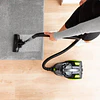 Aspirador trenó Conga PopStar 3000 X-Treme de 800 W. Multi ciclónico sem saco. Capacidade máxima do depósito até 4 L com filtragem de alta eficiência e tubo telescópico metálico. Inclui 3 acessórios.