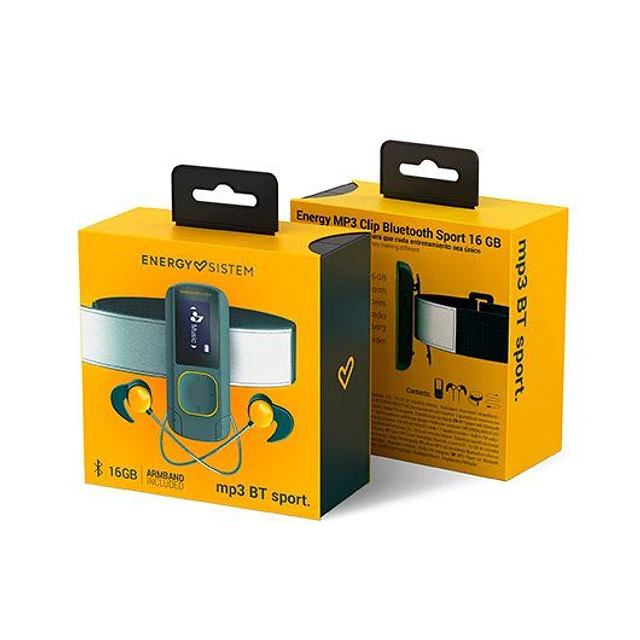 MP3 16GB Energy Sistem GRAMPO BLUETOOTH AMBAR