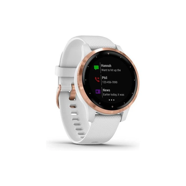 Garmin VivoActive 4S Branco Rosa
