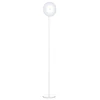 Candeeiro de pé led 18w/1800 lm com 3 brilhos ajustáveis ecrã giratório e base de metal candeeiro de leitura moderno para sala de estar dormitório ø28×171,5cm branco