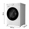 Máquina de Lavar Roupa, 10Kg, DressCode 10400 Inverter Cecotec
