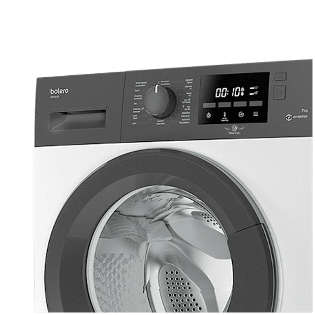 Máquina de Lavar Roupa, 7Kg, DressCode 7200 Inverter Cecotec