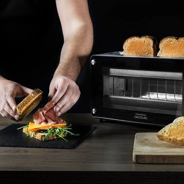Torradeira VisionToast 1260W Cecotec