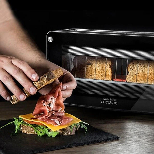 Torradeira VisionToast 1260W Cecotec