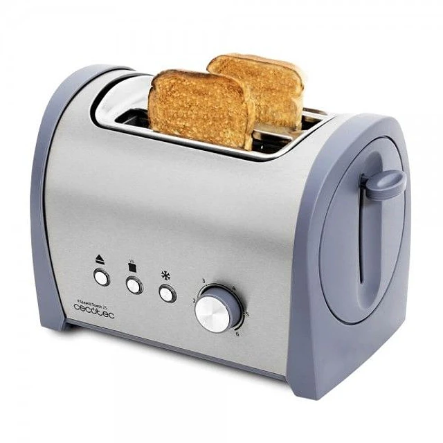 Torradeira Steel&Toast 2S Cecotec