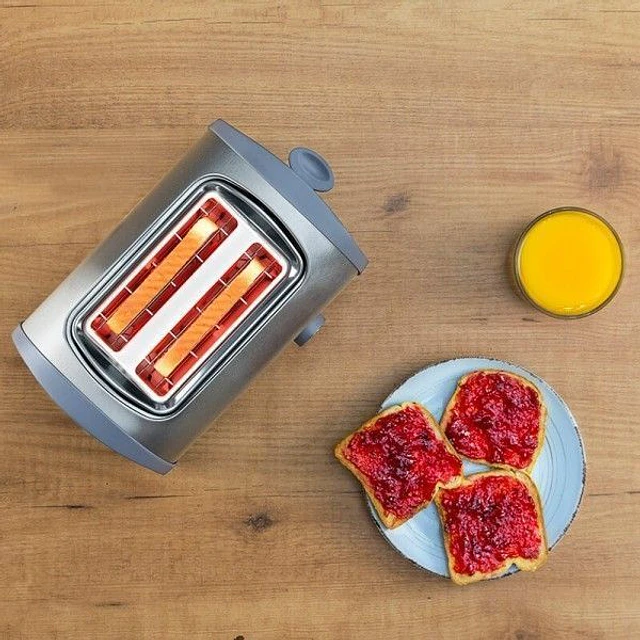 Torradeira Steel&Toast 2S Cecotec