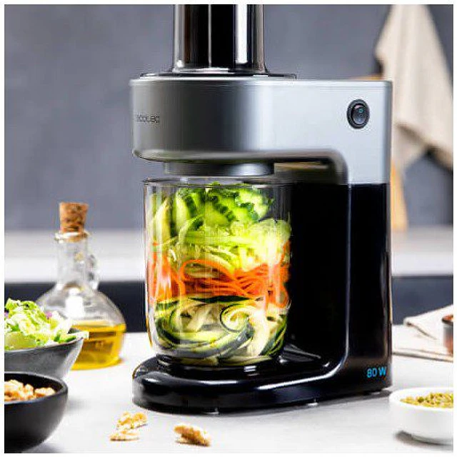SpiralChef 400 Espiralizador de Verduras 80W Cecotec