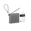 RÁDIO-RELÓGIO SPC JETTY MAX BRANCO TELA DIODO EMISSOR DE LUZ/RELÓGIO/ALARME/FM/50 ESTAÇÕES/AUX IN 4578B