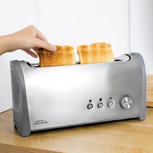 Torradeira Steel&Toast 1L Cecotec