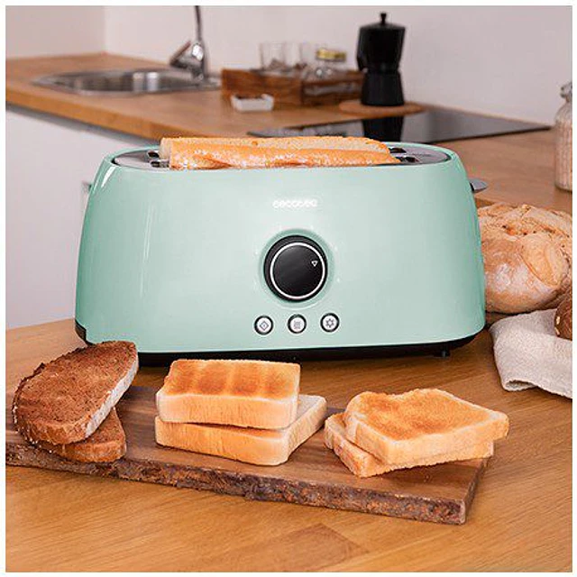 Torradeira ClassicToast 15000 Blue Extra Double Cecotec