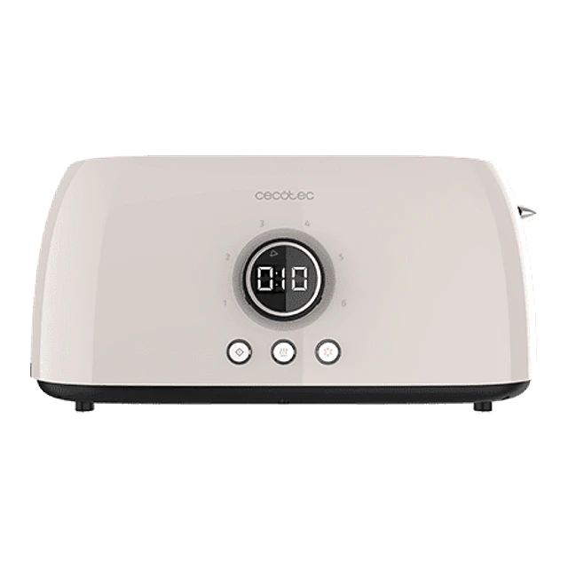 Torradeira ClassicToast 15000 Bege Extra Double Cecotec