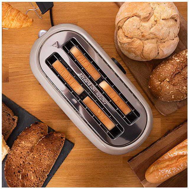 Torradeira ClassicToast 15000 Bege Extra Double Cecotec