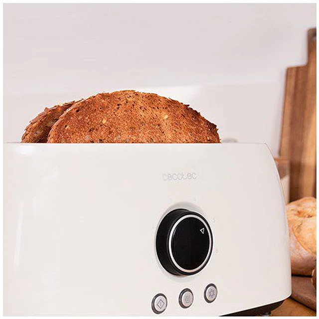 Torradeira ClassicToast 15000 Bege Extra Double Cecotec