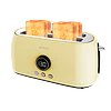 Torradeira ClassicToast 15000 Yellow Extra Double Cecotec