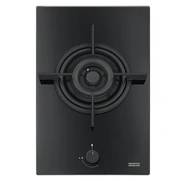 Placa de Gás Crystal FHCR 301 1TC HE BK C Preto 31cm