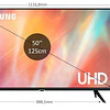 TV 4K 125cm - 50'' Samsung UE50AU7025KXXC
