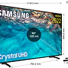 TV 4K 125cm - 50'' Samsung UE50BU8000KXXC