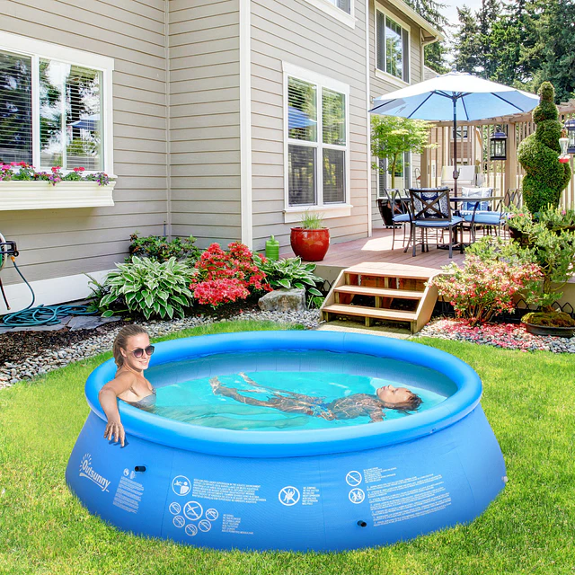 Piscina redonda 4.000 litros 274x76cm