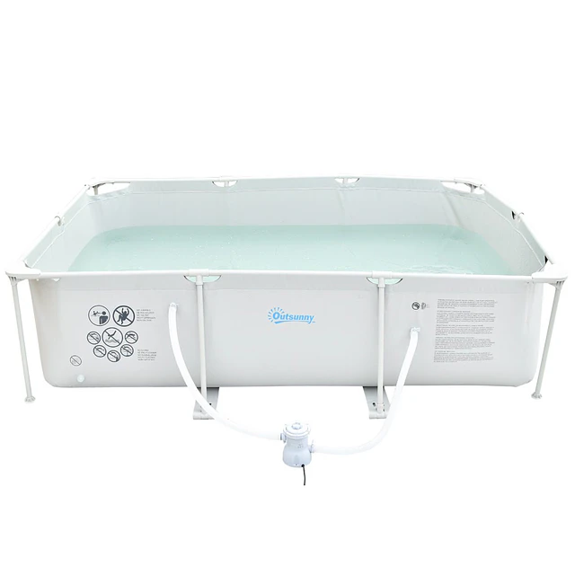 Piscina desmontável tubular 291x190x75cm