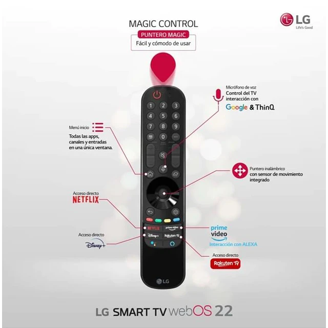 TV NanoCell 4K 138cm - 55'' LG 55NANO766QA