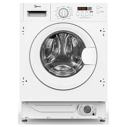 Máquina de lavar 8Kg Midea MFG10W80B/W-ES, de encastre total