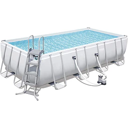 Piscina retangular com 549x274x122