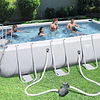 Piscina retangular com 549x274x122