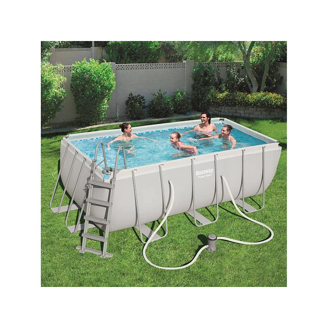 Piscina Retangular com 412x201x122