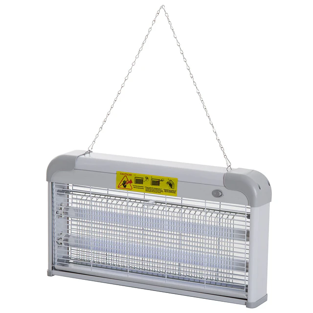Lâmpada elétrica anti-mosquito profissional lâmpada anti-mosquito elétrico 30w área 60m² com luz uv para exterior e interior