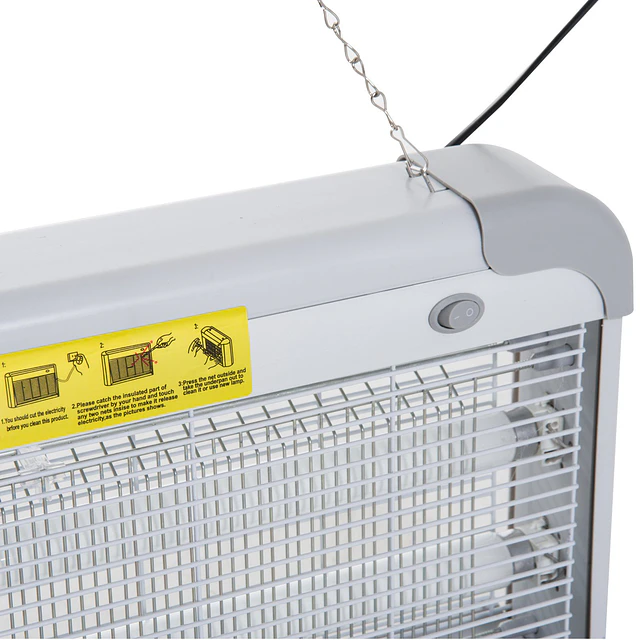 Lâmpada elétrica anti-mosquito profissional lâmpada anti-mosquito elétrico 30w área 60m² com luz uv para exterior e interior