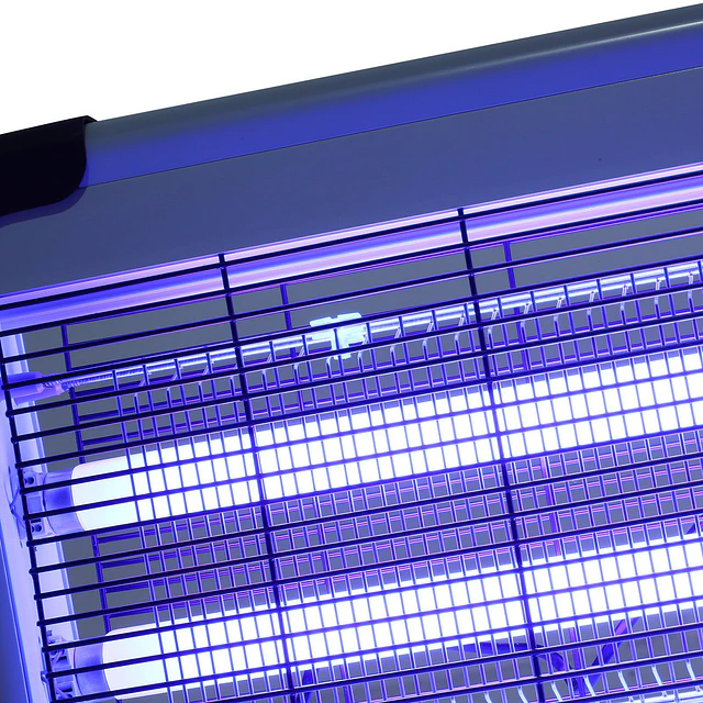 Lâmpada elétrica anti-mosquito profissional lâmpada anti-mosquito elétrico 30w área 60m² com luz uv para exterior e interior