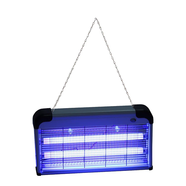 Lâmpada elétrica anti-mosquito profissional lâmpada anti-mosquito elétrico 30w área 60m² com luz uv para exterior e interior