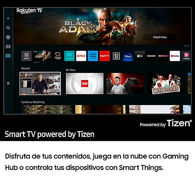 TV 4K QLED 125cm - 50'' TV Samsung TQ50Q60CAUXXC