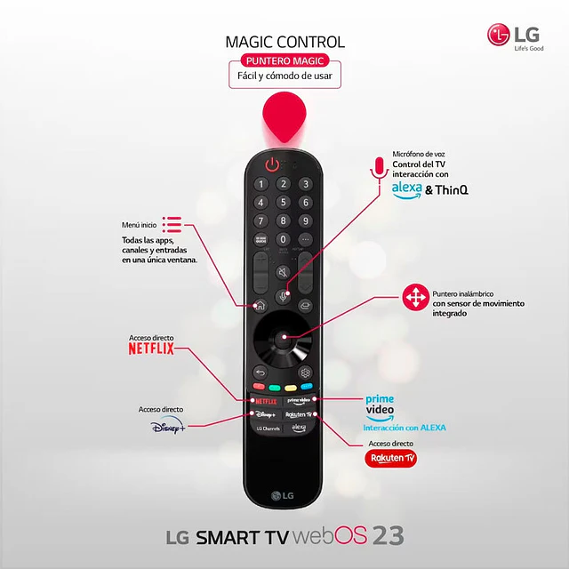 TV QNED 4K 126cm - 50'' LG 50QNED826RE