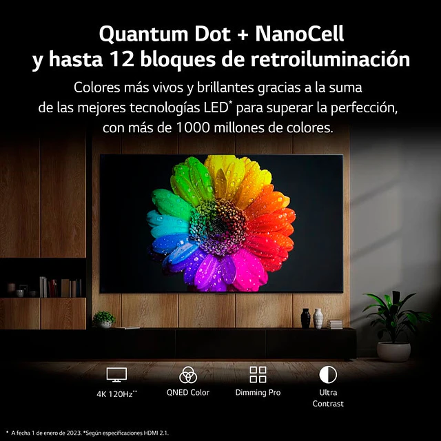 TV QNED 4K 126cm - 50'' LG 50QNED826RE