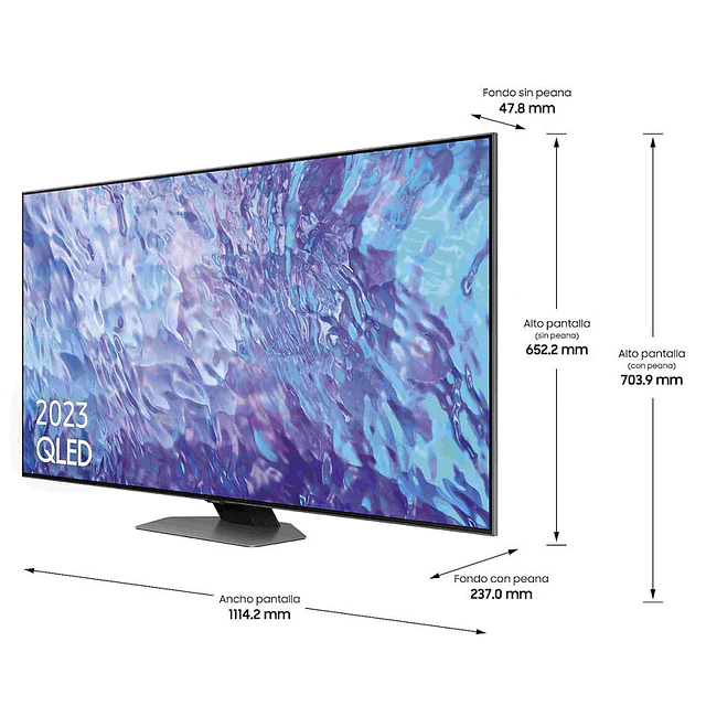 TV 4K QLED 125cm - 50'' Samsung TQ50Q80CATXXC