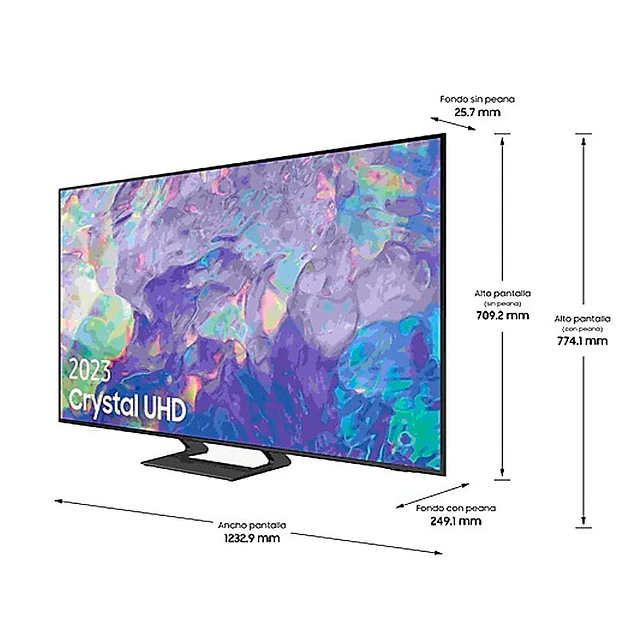 TV 4K 138cm - 55'' TV Samsung TU55CU8500KXXC