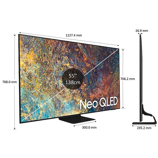 TV Neo QLED 4K 138cm - 55'' Samsung QE55QN90AATXXC