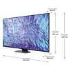 TV 4K QLED 138cm - 55'' Samsung TQ55Q80CATXXC