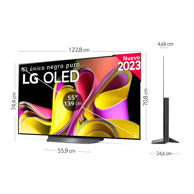 TV OLED 4K 139cm - 55'' LG OLED55B36LA