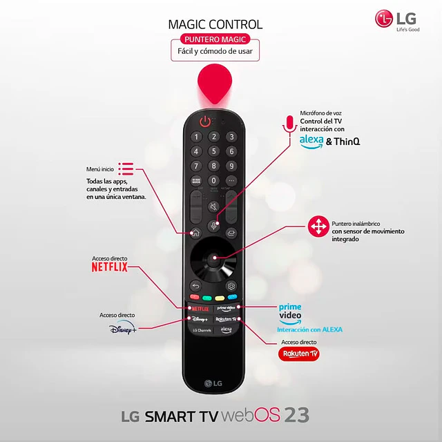 TV OLED 4K 139cm - 55'' LG OLED55B36LA