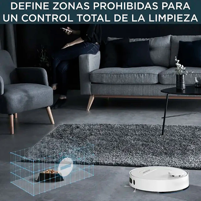 Aspirador Robot Rowenta RR7647WH | 225 min | Branco