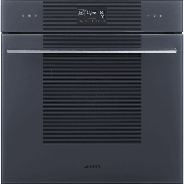 Forno Steam 100, Linea, Neptune Grey, Sonda SO6102S3PG, Combinado com vaporeira