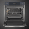 Forno Steam 100, Linea, Neptune Grey, Sonda SO6102S3PG, Combinado com vaporeira