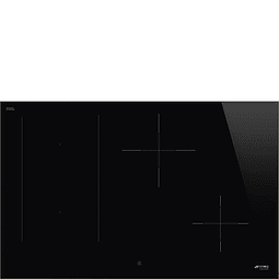 Placa MultiZona, 80cm, Ceran preta, Reta SIM3844D