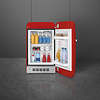 Minibar, Vermelho, 73x41cm, Dobradiças à direita FAB5RRD6