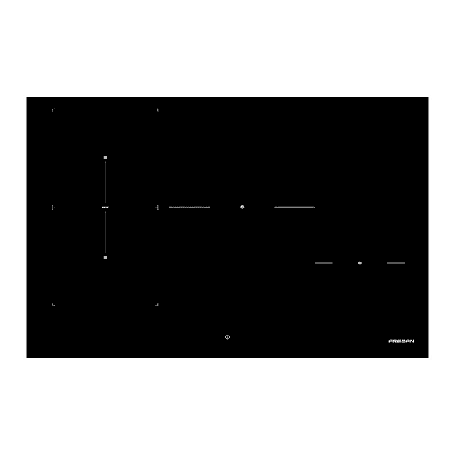 Placa de indução Frecan 8340 Slider Bridge com 4 zonas de temperatura