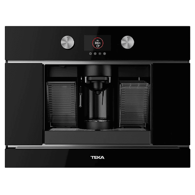 Máquina de café Teka CLC8350MC, vidro preto, de encastre