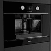 Máquina de café Teka CLC8350MC, vidro preto, de encastre